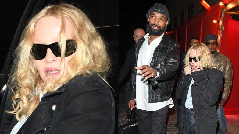 Madonna i Akeem Morris w Londynie