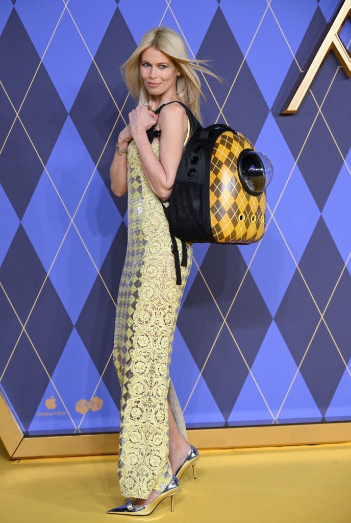 Claudia Schiffer na premierze filmu "Argylle"
