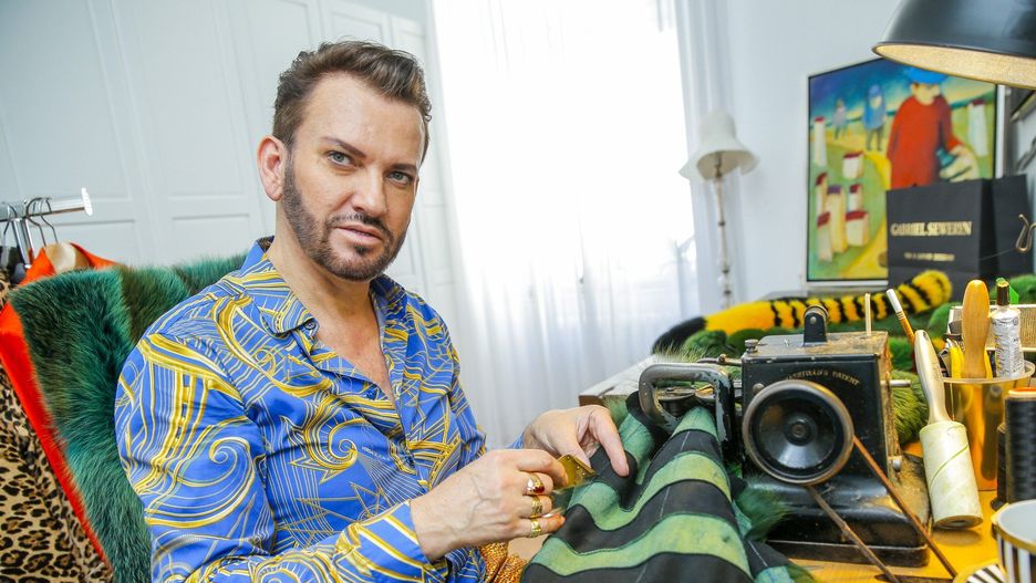 Tak żył i mieszkał polski Versace - zdjęcia. Rok temu zmarł Gabriel Seweryn 