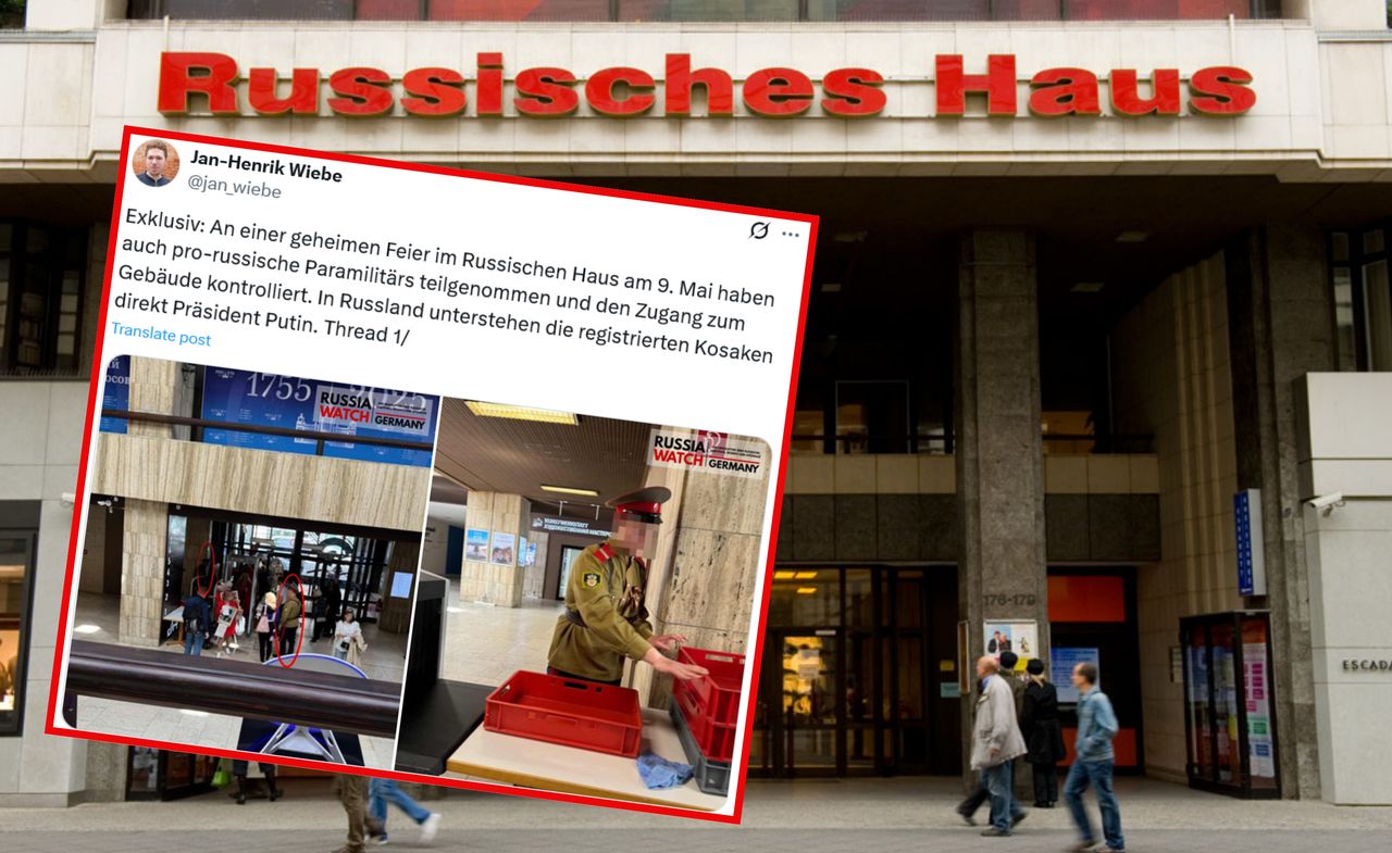 Skandal w Berlinie. Tajne prorosyjskie przyjęcie w ośrodku kultury