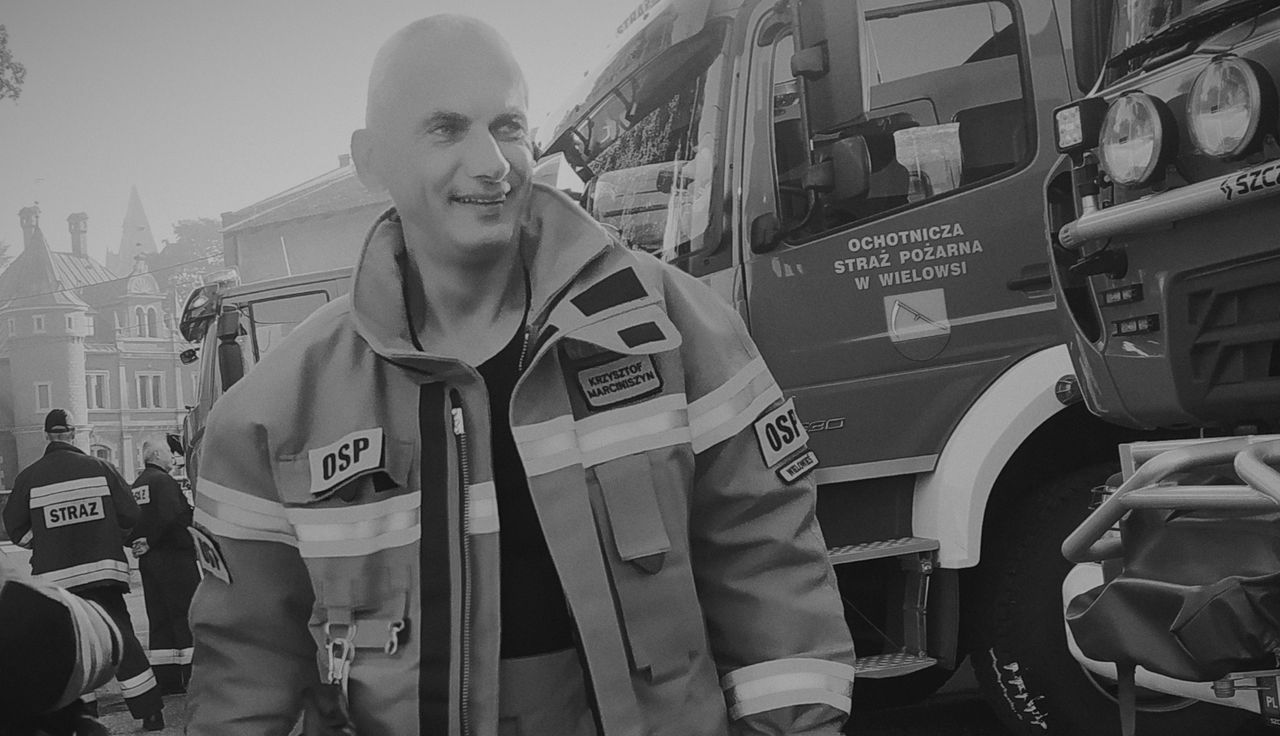 Nie żyje Krzysztof Marciniszyn. Tragiczna śmierć strażaka