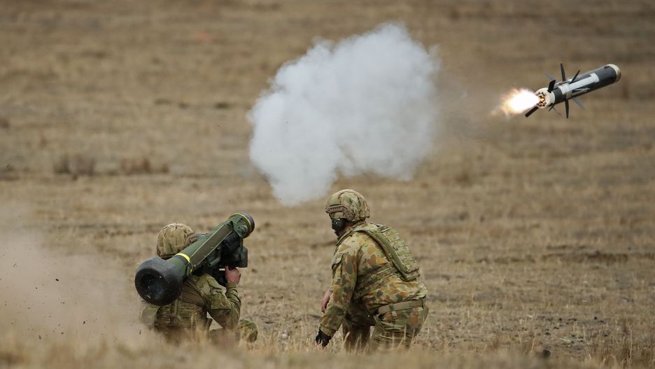 Armia australijska ćwiczy wystrzeliwanie pocisków Javelin