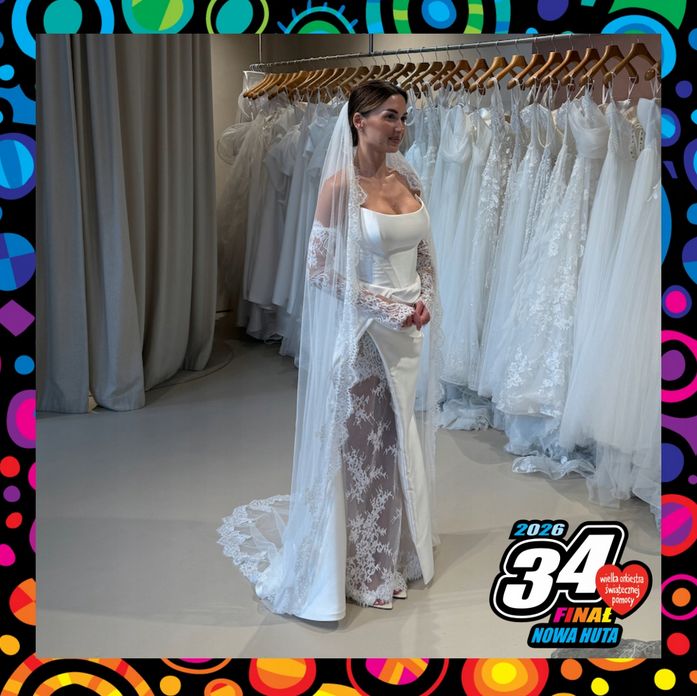 Wersow wystawiła suknię ślubną na aukcję WOŚP