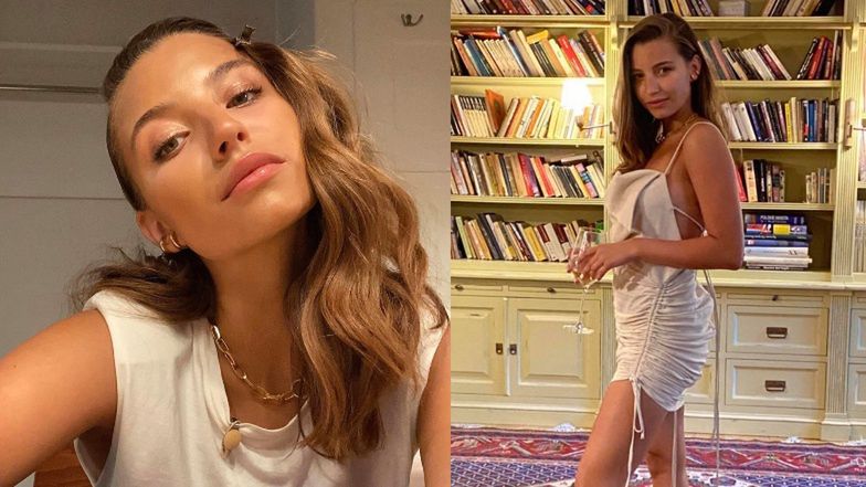 Julia Wieniawa pokazała kreację, w której wybrała się na wesele