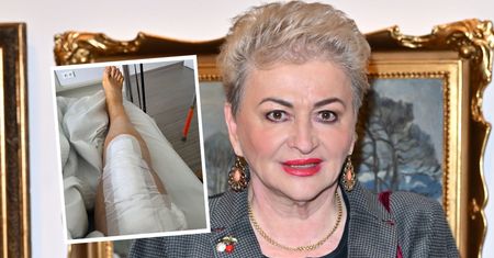 Hanna Bakuła porusza się o balkoniku. Święta spędziła w szpitalu. "Zwlekałam 3 lata"