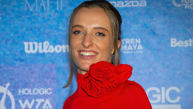 Iga Świątek w zjawiskowej kreacji