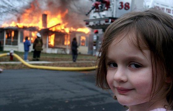 Mem „Disaster Girl” sprzedany za prawie 500 tys. dolarów