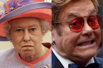 Królowa Elżbieta UDERZYŁA W TWARZ bratanka na oczach Eltona Johna!
