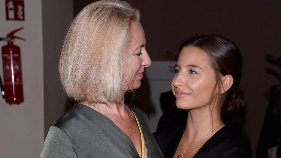 Julia Wieniawa z mamą