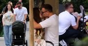Marcin Hakiel i Dominika Serowska "przyłapani" na mieście: opieka nad Romeo, czułości i wizyta w zakładzie tatuatorskim