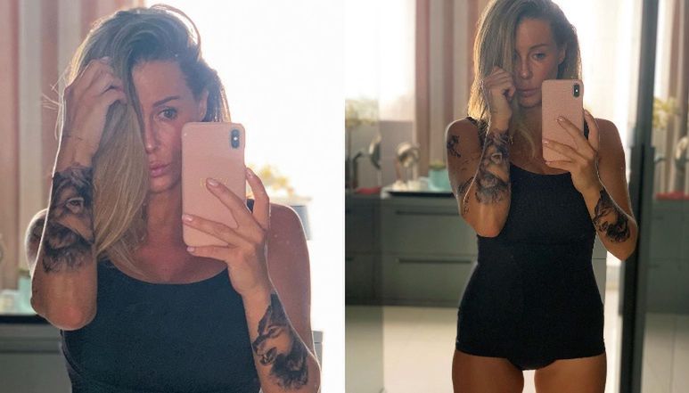Małgorzata Rozenek pokazuje tatuaże