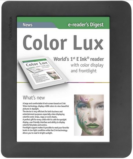 PocketBook Color Lux czytnik czarny