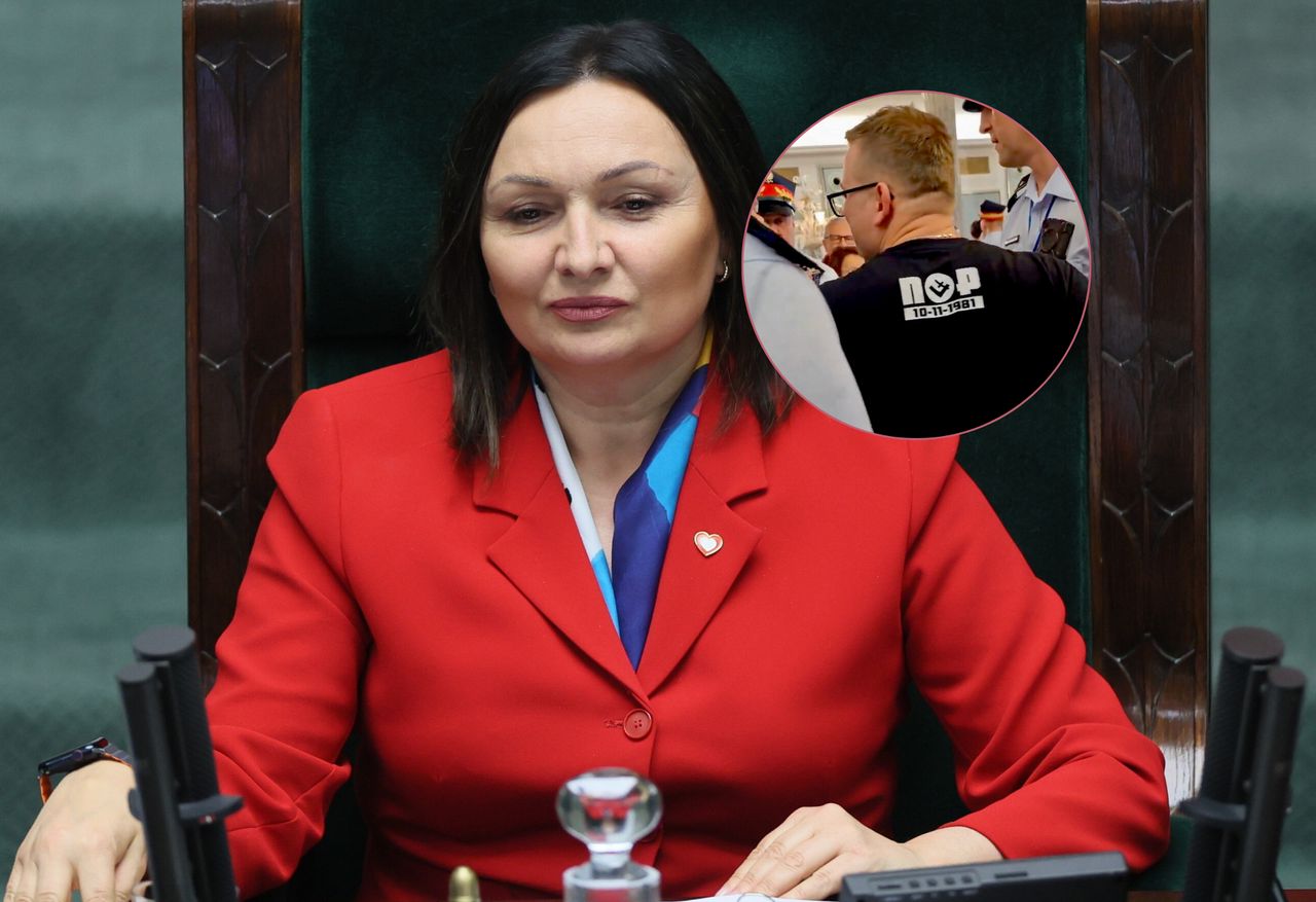 Z Sejmu wyprowadzono mężczyznę. "Nie ma i nie będzie naszej zgody na rasizm"