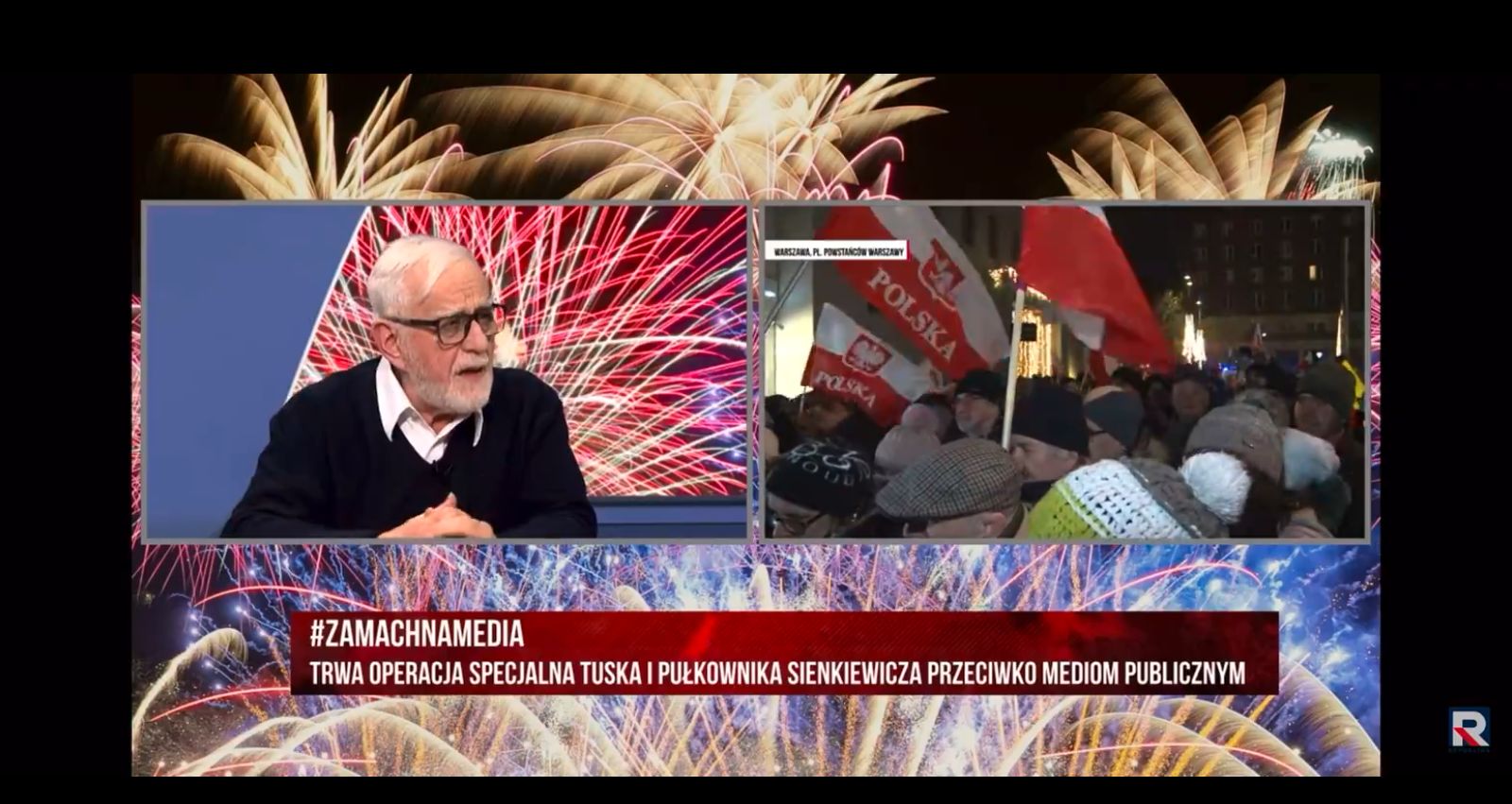 Jan Pietrzak na antenie Telewizji Republika
