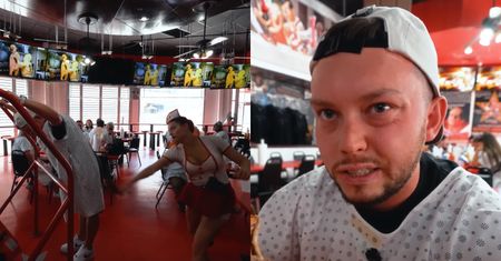 Książulo był W SZOKU po odwiedzeniu kontrowersyjnej knajpy w Las Vegas: "Odklejenie amerykańskie i czyste promowanie otyłości"