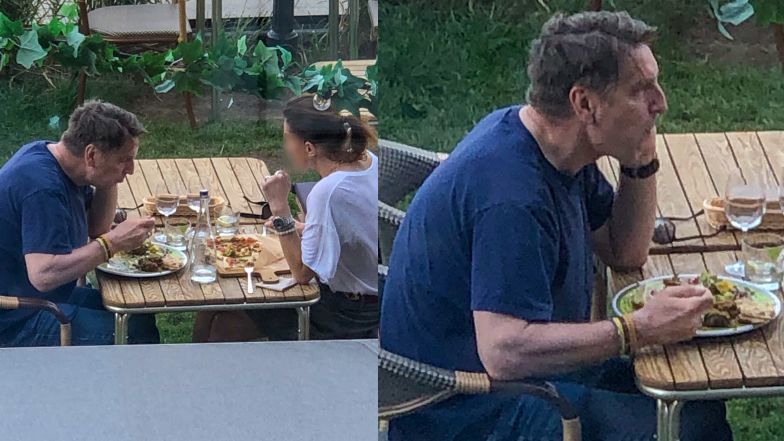 Tomasz Lis relaksuje się w restauracji z koleżanką