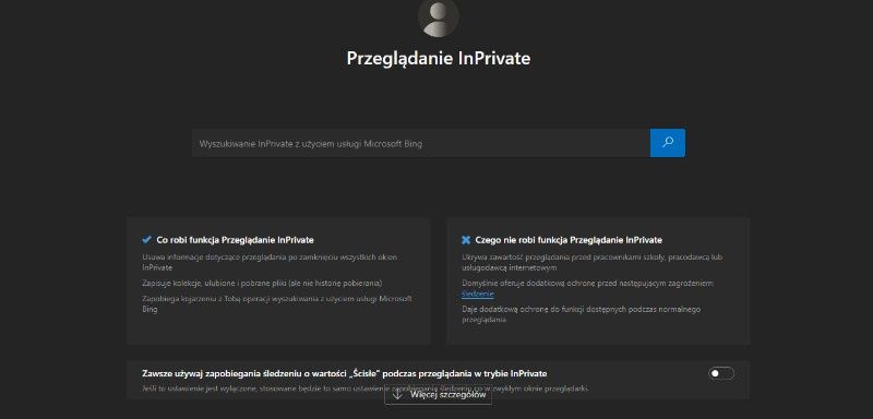 MS Edge InPrivate