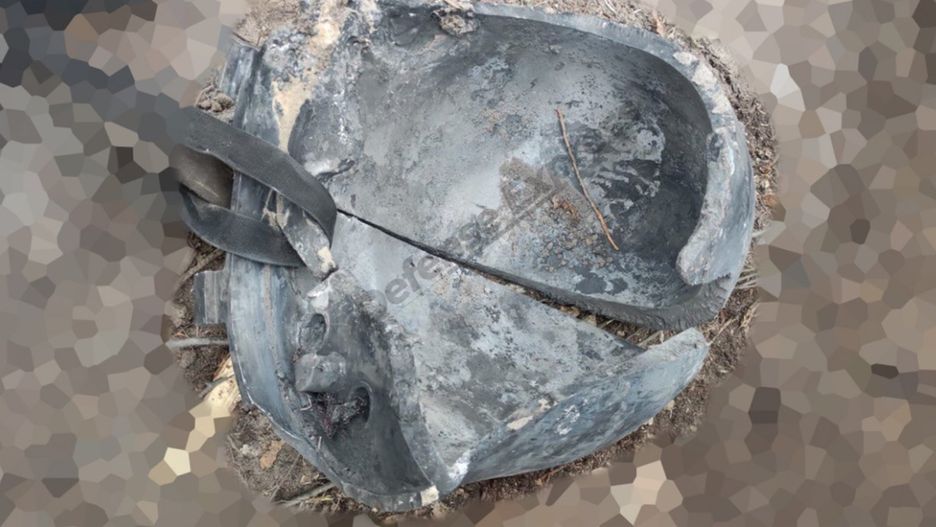 Szczątki rakiety 3M22 Cyrkon
