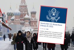 Ambasada USA w Moskwie alarmuje. Wydano komunikat ws. "zagrożenia atakami"