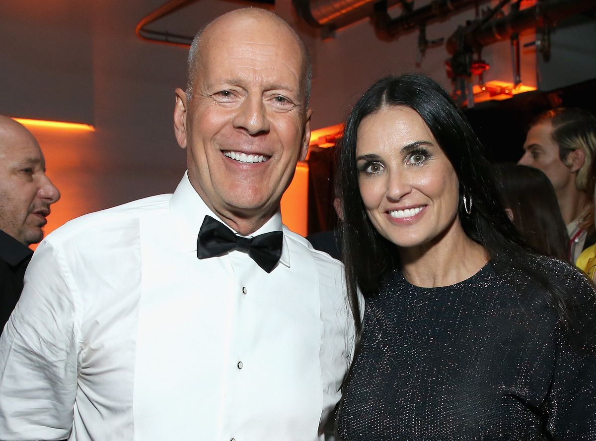 Bruce Willis i Demi Moore w 2018 roku, cztery lata przed ogłoszeniem końca kariery aktora i poważnego kryzysu jego zdrowia 