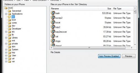 Dostęp do plików iPhone'a poprzez USB