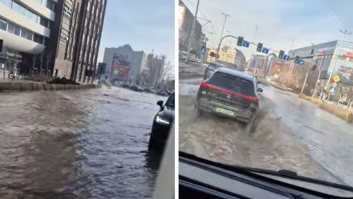 Awaria we Wrocławiu.