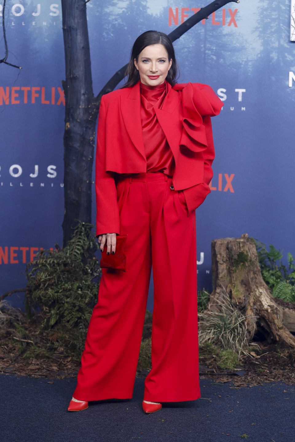 Anna Dereszowska podczas premiery