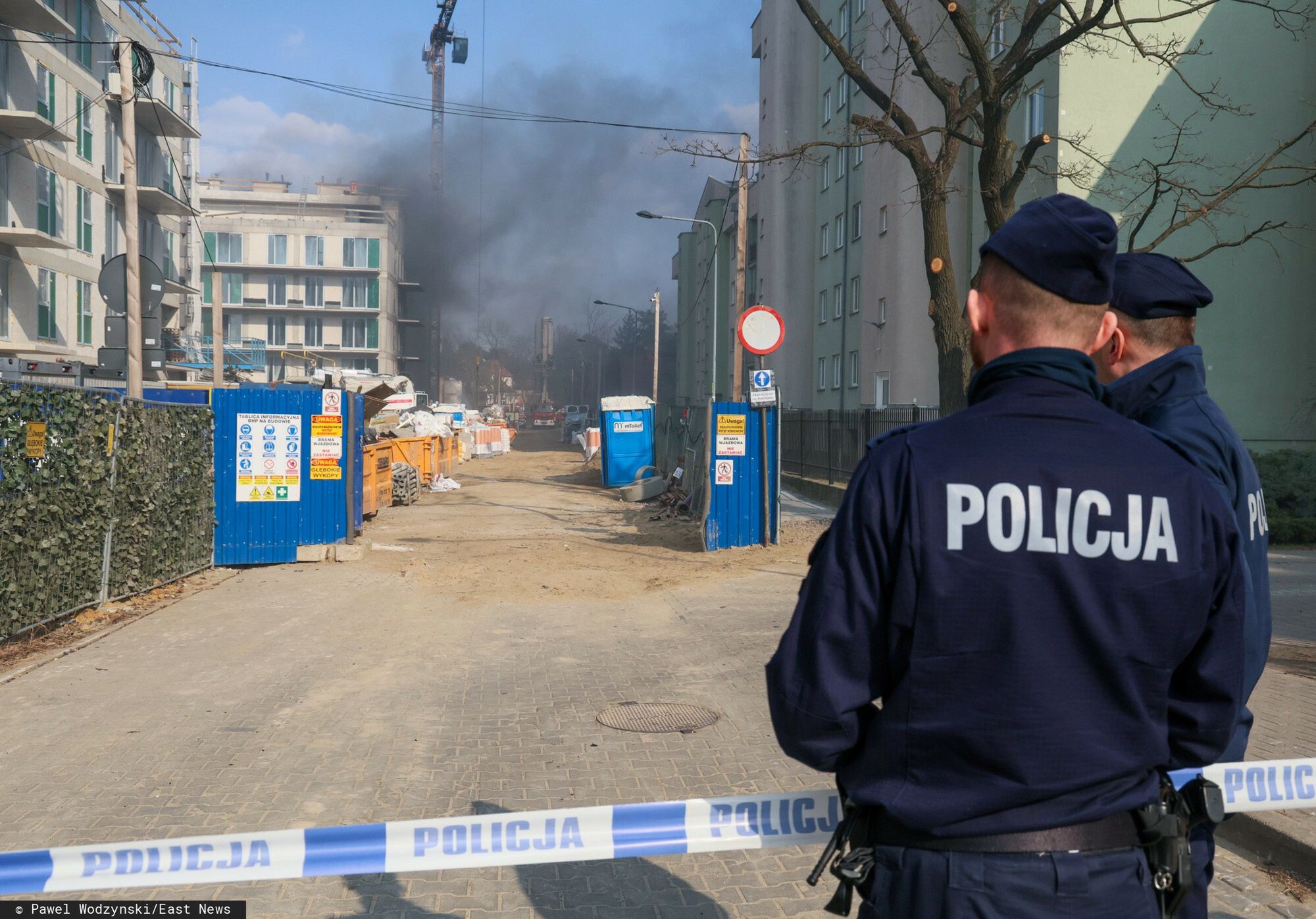 Pożar na Białołęce