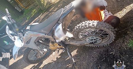 Pirat drogowy uciekał motocyklem przed policją. Tak się tłumaczył
