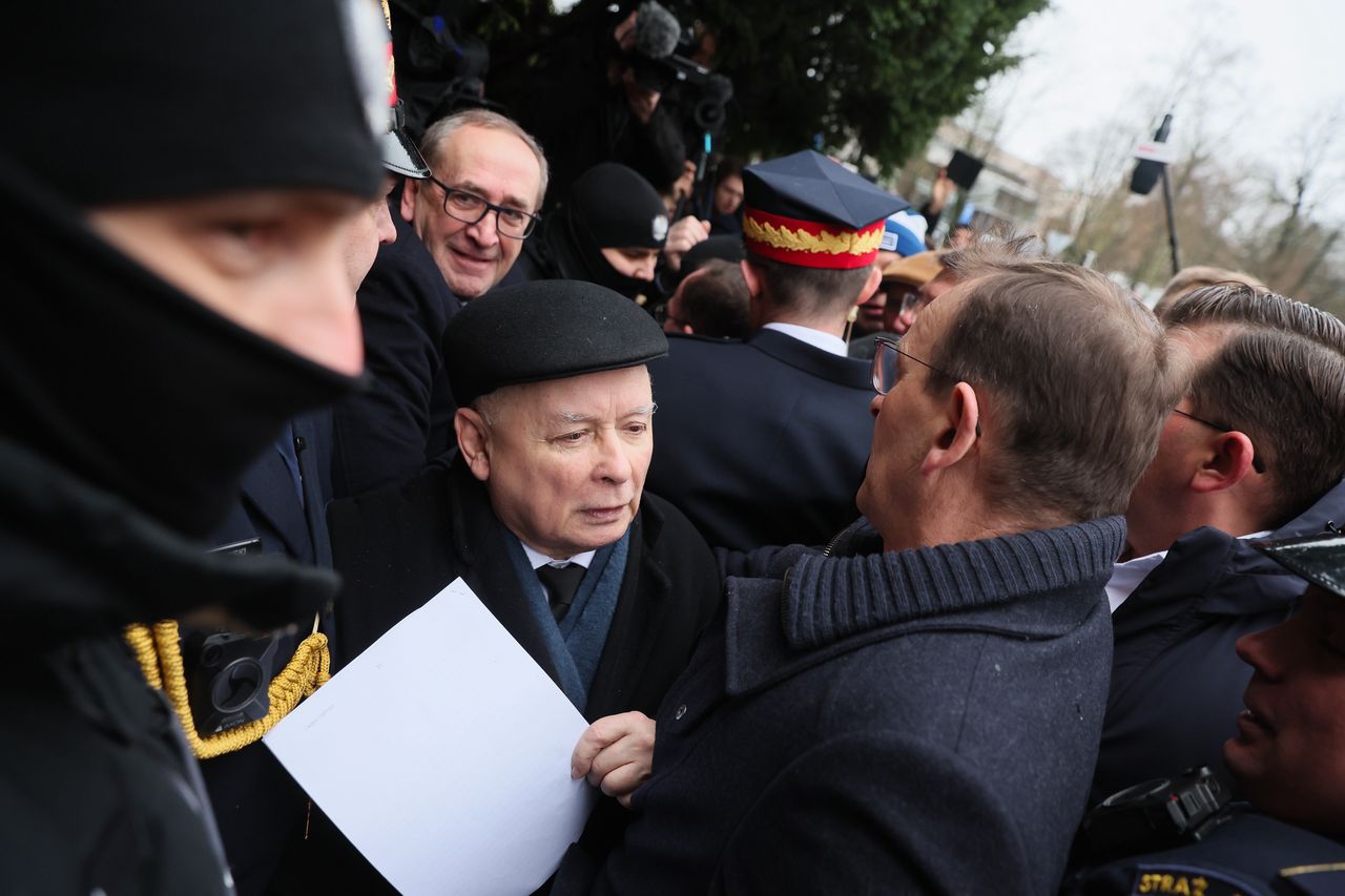 "Banda złodziei". Kaczyński zabrał głos