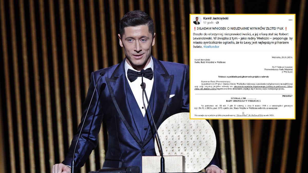 Radny Wieliczki niezadowolony z wyników Złotej Piłki 