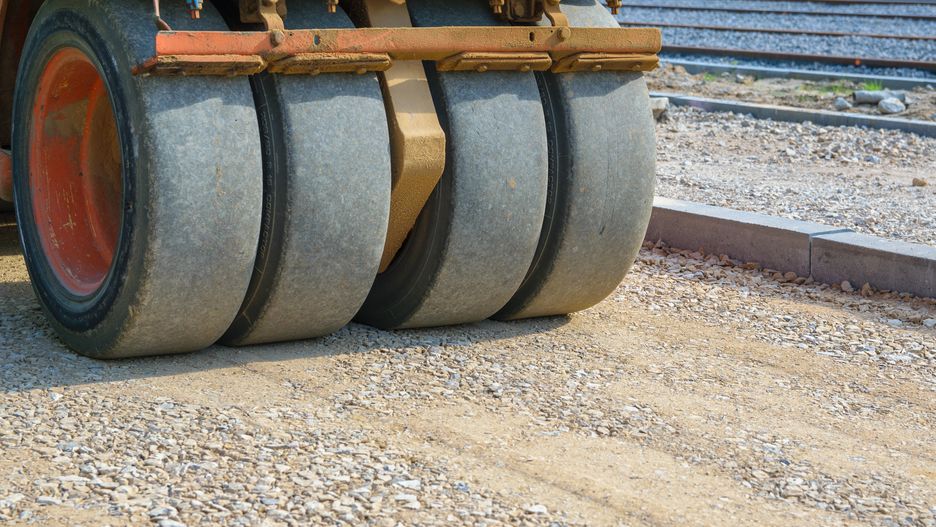 Remont drogowy w Legnicy. Zdjęcie ilustracyjne