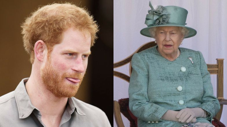 Książę Harry wprowadził królową Elżbietę w błąd