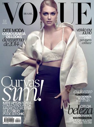 Kate Upton w brazylijskim "Vogue'u"! (FOTO)