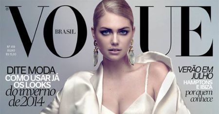 Kate Upton w brazylijskim "Vogue'u"! (FOTO)