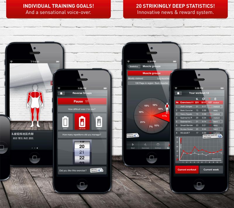 Calistix Personal Trainer do pobrania za daramo z App Store 3