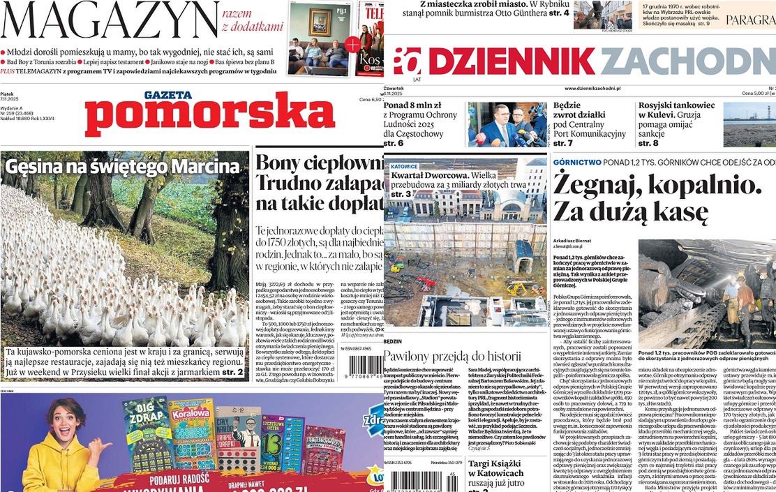 Dzienniki regionalne dalej kurczą się sprzedażowo. Warszawska gazeta 40 proc. w dół