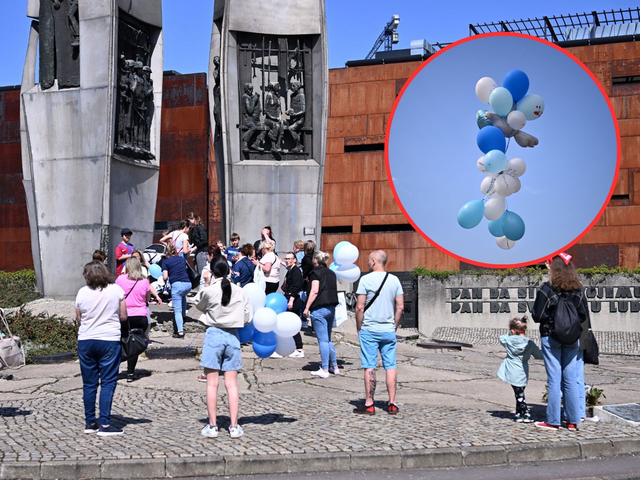 W wielu miejscowościach wypuszczono balony. Tak żegnali Kamilka z Częstochowy