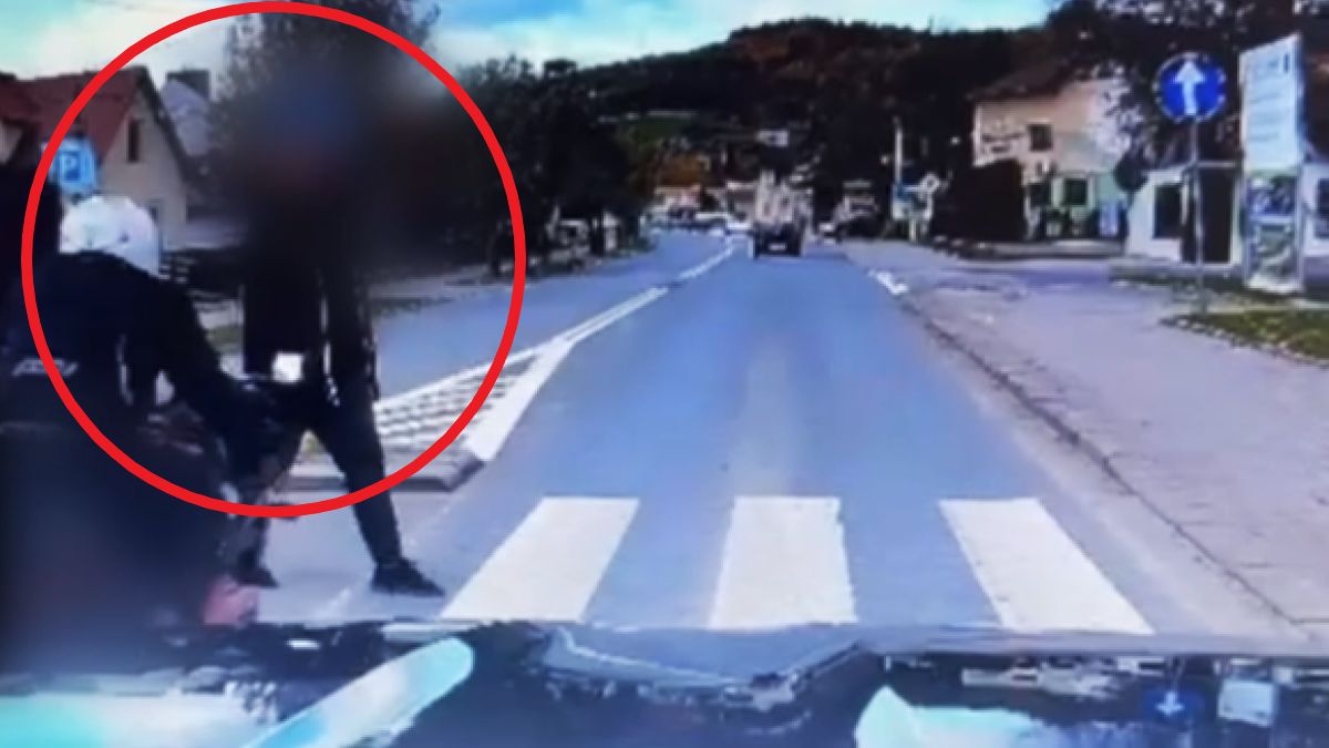 Potrącił pieszego i uciekł z miejsca zdarzenia