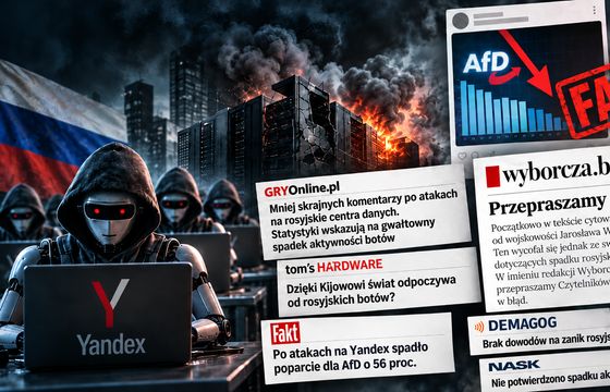 Media podały dalej fake news o rosyjskich botach. Wyborcza.biz przeprasza