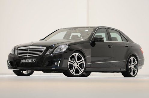 Mercedes E klasy po wizycie u Brabusa