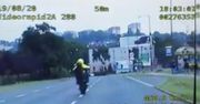 Szalony motocyklista. Popisywał się w centrum miasta