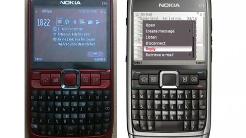 Nokia E63 słabszą wersją E71 1