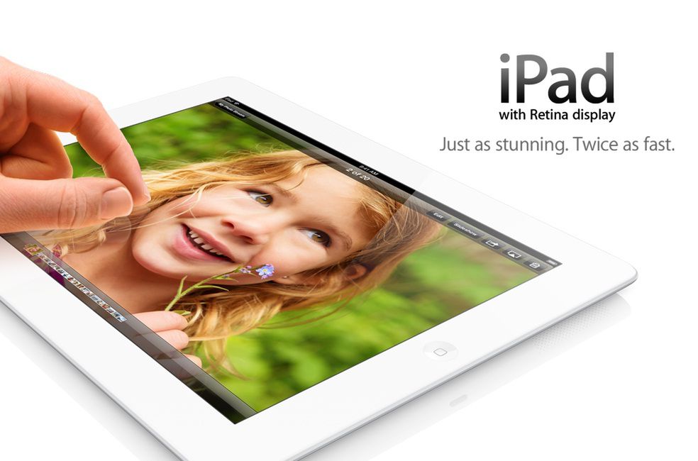 Nowszy iPad z LTE, Lightning i Apple A6X (fot. apple.com)