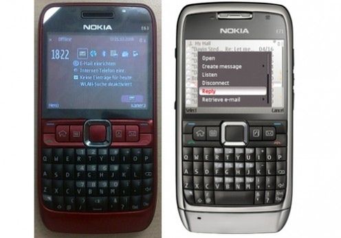 Nokia E63 słabszą wersją E71