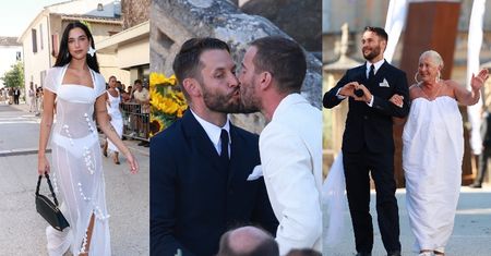 Jacquemus poślubił UKOCHANEGO! Na ceremonii brylowała wystrojona w prześwitującą suknię Dua Lipa (ZDJĘCIA)