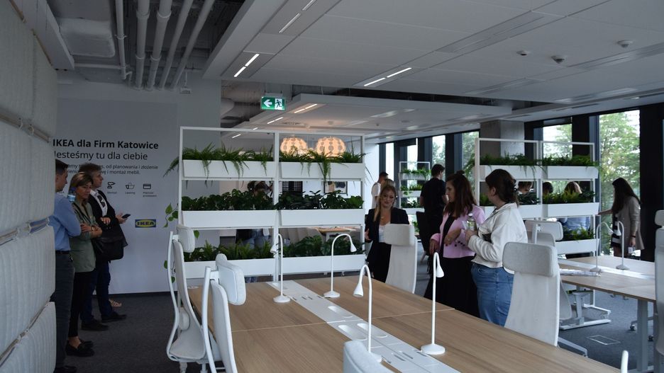 Otwarcie showroomu IKEA dla Firm w biurowcu .KTW.
