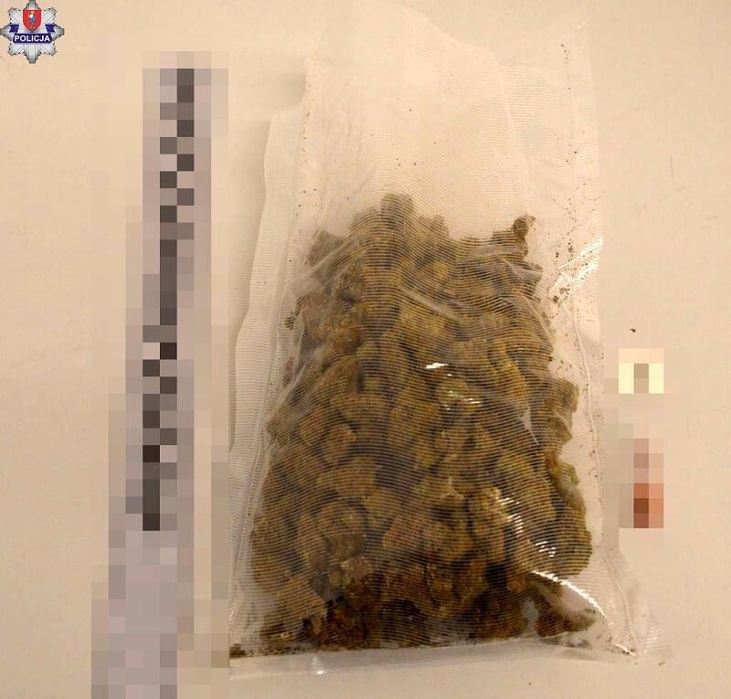 Marihuana w worku na 400 porcji dilerskich