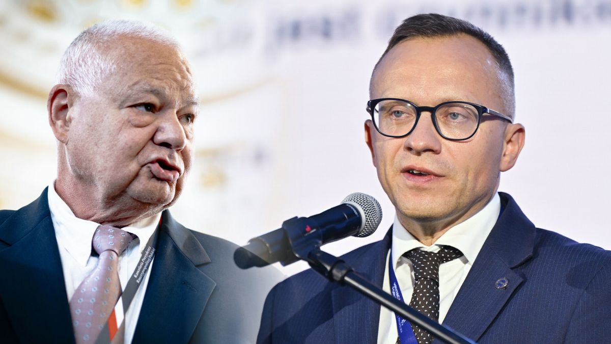 Adam Glapiński i Artur Soboń