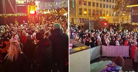 Tłumy na placu. Nie przyszli na jarmark. "Tylko współczuć"